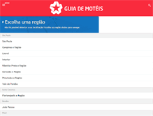 Tablet Screenshot of guiademoteis.com.br